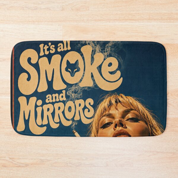 Item preview, It's All Smoke and Mirrors – Retro Vintage Femme Fatale Design designed and sold by obstinator.