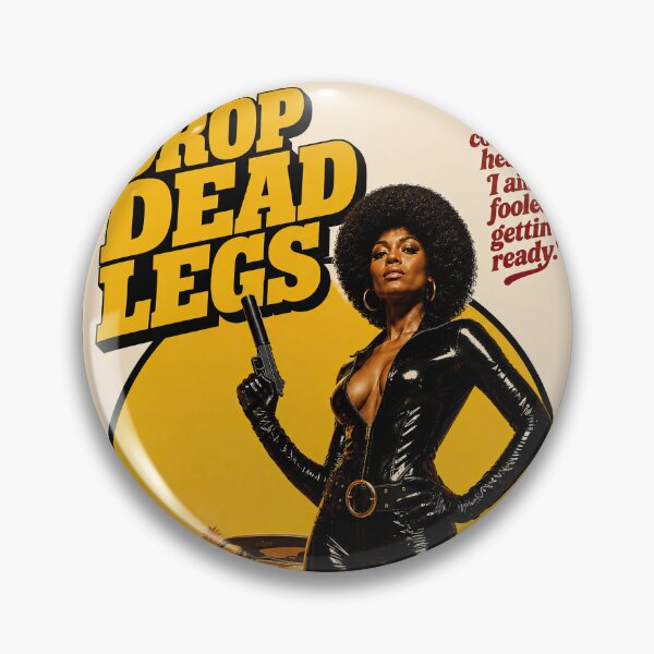 Item preview, Drop Dead Legs - Retro 80s Rock Inspired Vintage Design designed and sold by obstinator.