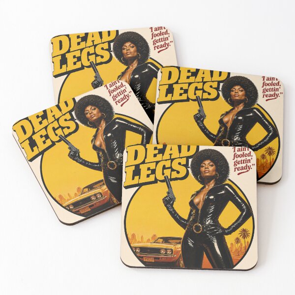 Item preview, Drop Dead Legs - Retro 80s Rock Inspired Vintage Design designed and sold by obstinator.