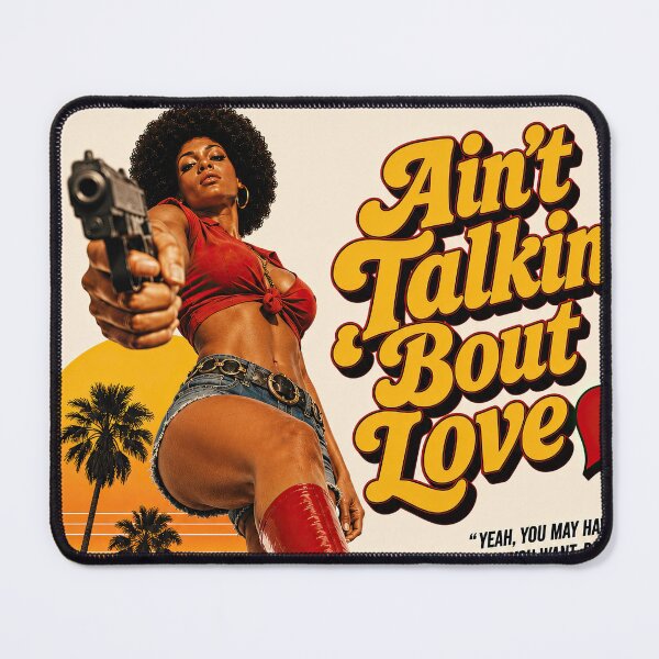 Item preview, Ain't Talkin' 'Bout Love - Retro 70s Rock Inspired Vintage Design designed and sold by obstinator.
