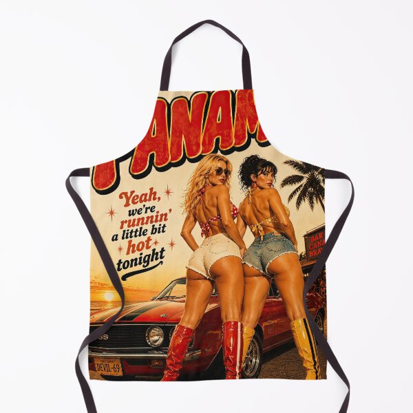 Item preview, Panama - Retro 80s Rock Inspired Vintage Design designed and sold by obstinator.