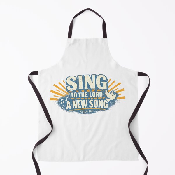 Item preview, Sing To The Lord A New Song Psalm 96:1 Christian Worship Design designed and sold by SoulThread Studio.