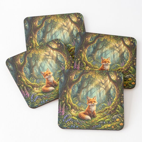 Item preview, Fox In a Forest designed and sold by tidos10.