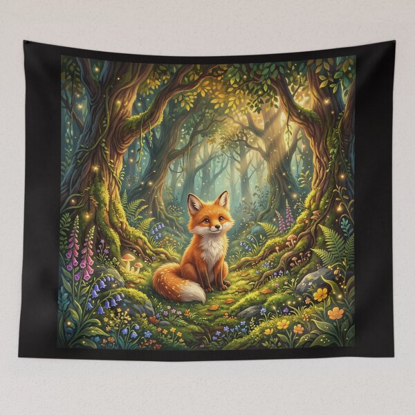 Artikelvorschau, Fuchs im Wald entworfen und verkauft von tidos10.