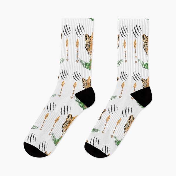 Item preview, Geometric Leopard with Feathers and Leaves designed and sold by DidiDesignShop.