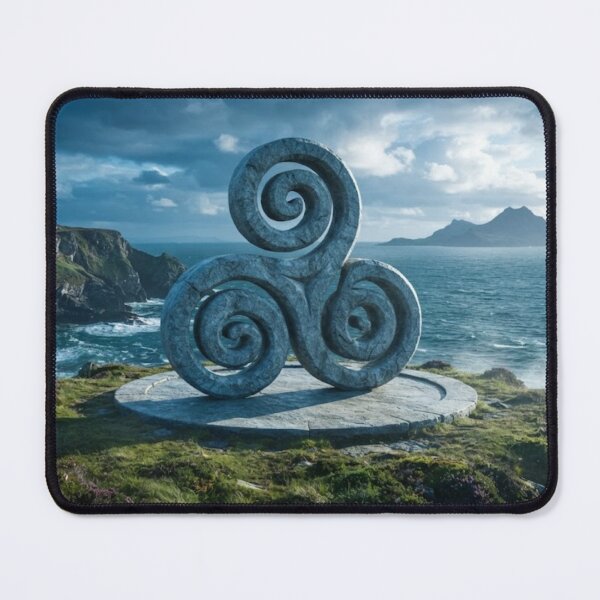 Item preview, ANCIENT SYMBOLS COLLECTION: The Triskelion (Greece/Isle of Man) designed and sold by globetrottergfx.