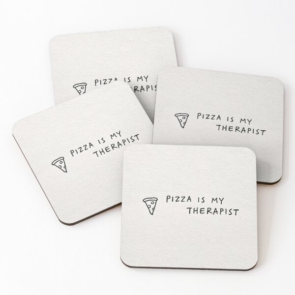 Item preview, Pizza is my therapist designed and sold by lautir.