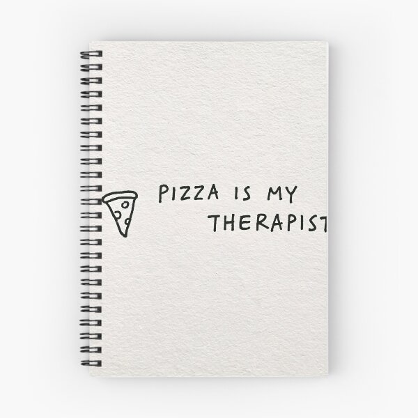 Item preview, Pizza is my therapist designed and sold by lautir.