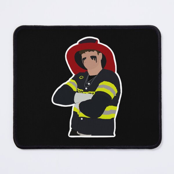 Item preview, Tyner “Tiny” Hughes - The Firefighters designed and sold by Crafts By Molly May.