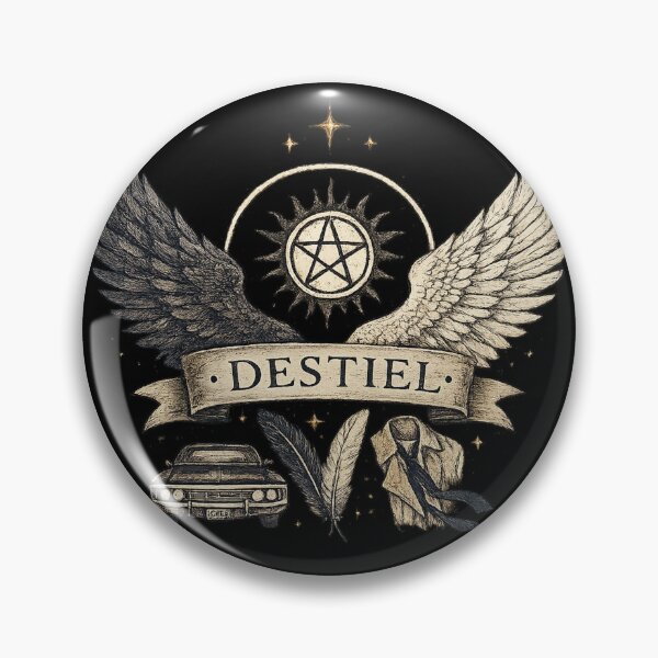 Item preview, Destiel Ship - Supernatural Fandom - Dean x Castiel II designed and sold by lonelymoony.