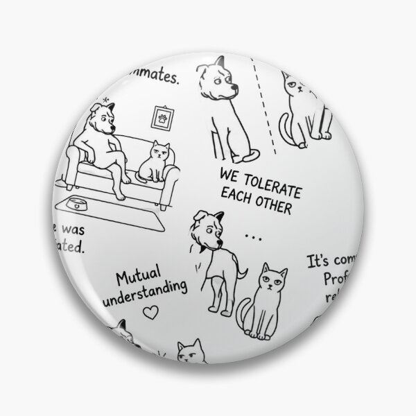Item preview, Dog, cat.| Roommate. designed and sold by ekemarket.