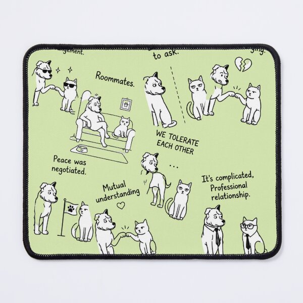 Item preview, Dog, cat.| Roommate. designed and sold by ekemarket.