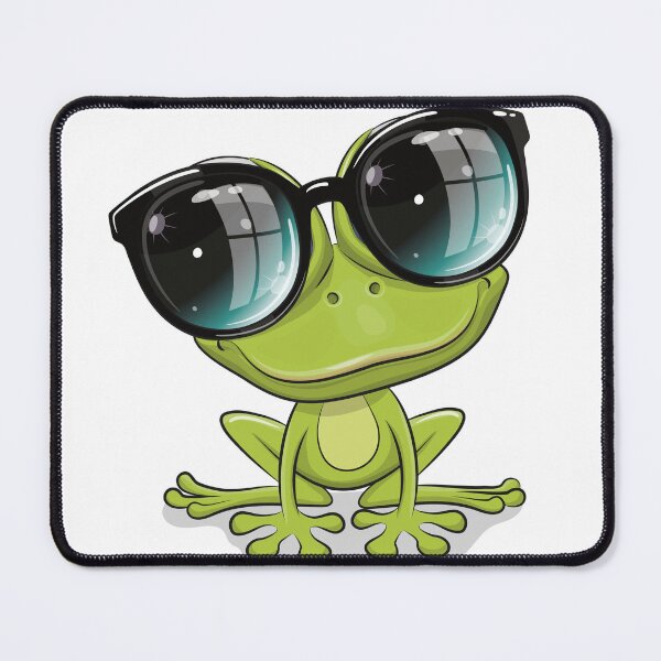 Item preview, Existential Frog with Glasses designed and sold by frizohian.