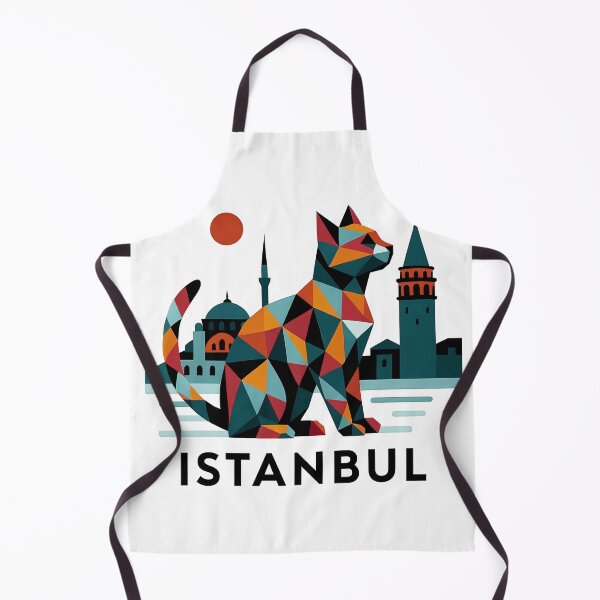 Item preview, Istanbul Turkey Travel Souvenir - Hagia Sophia & Galata Tower Art designed and sold by OzzFrequency.