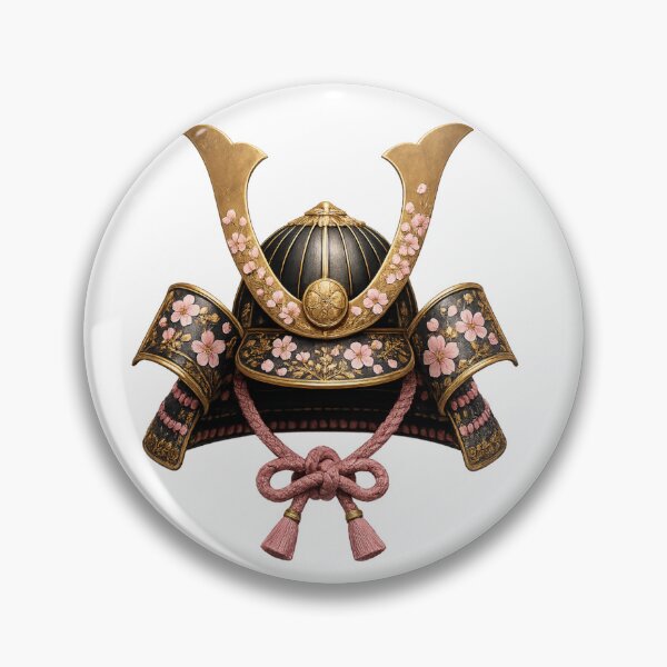 Item preview, Sakura Samurai Helmet designed and sold by ichiyori.