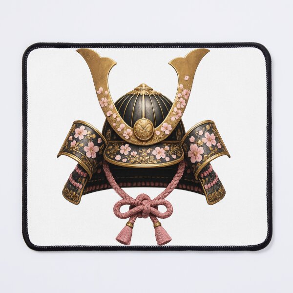 Item preview, Sakura Samurai Helmet designed and sold by ichiyori.