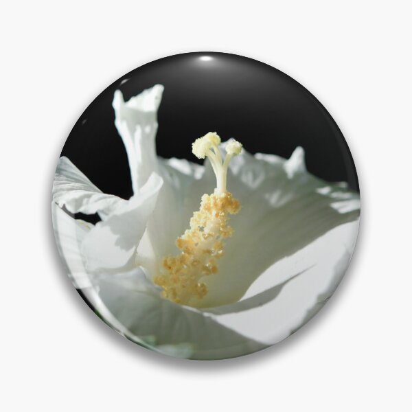 Item preview, White mallow on black background designed and sold by olena2552.