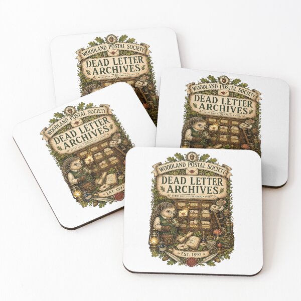 Item preview, Woodland Postal Society Dead Letter Archives designed and sold by Mosslume Studio.