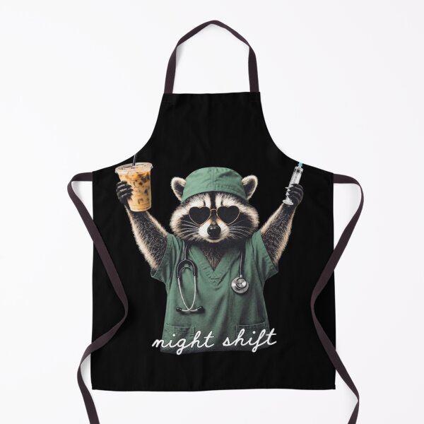 Item preview, Night Shift Raccoon - Seattle Short Spine Raccoon designed and sold by Gbriel3.