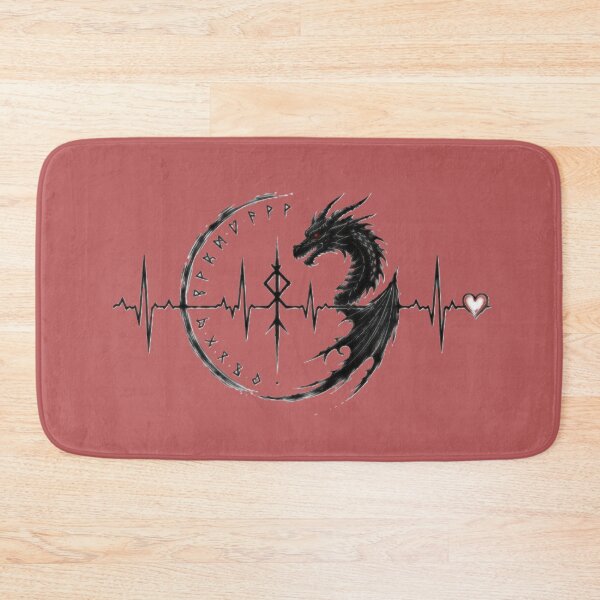 Item preview, Dragon Heartbeat Rune Design | Fantasy Gift designed and sold by Druvibe.