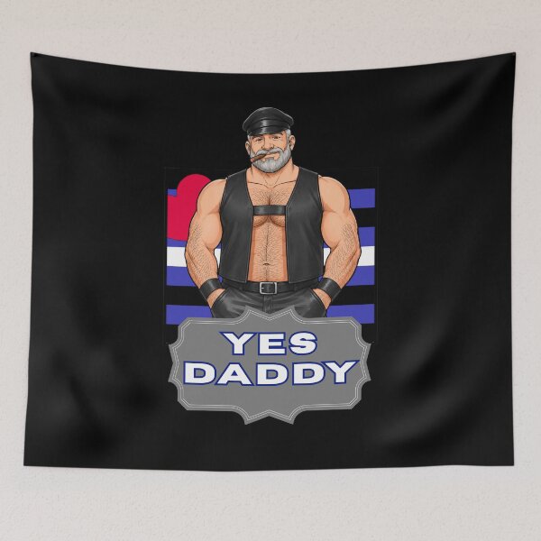 Item preview,  Yes Daddy | Gay Bear Pride Leather Gift For Gay Bears designed and sold by BrokenLabel.