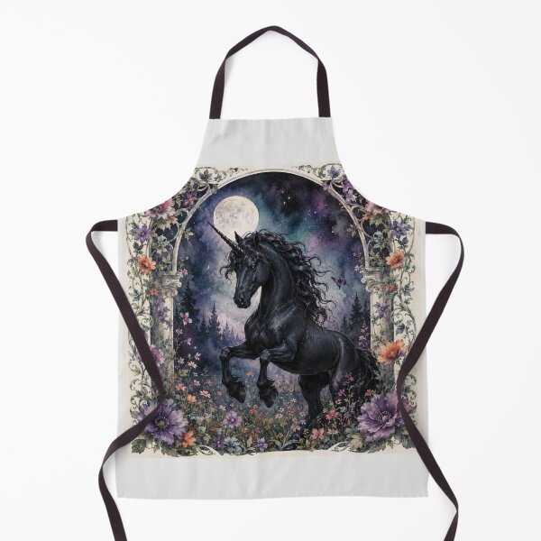 Item preview, Art Nouveau Unicorn III designed and sold by UnicornAndRaven .