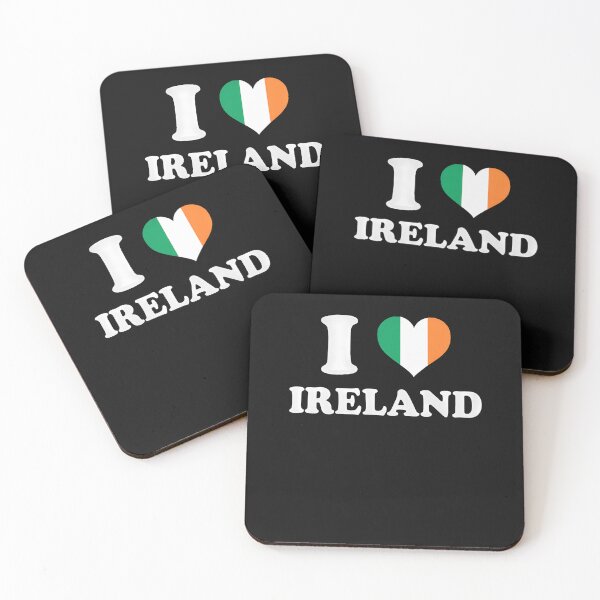 Item preview, I Love Ireland Funny Irish Pride Travel Rugby Humor Design designed and sold by DawnJulie.