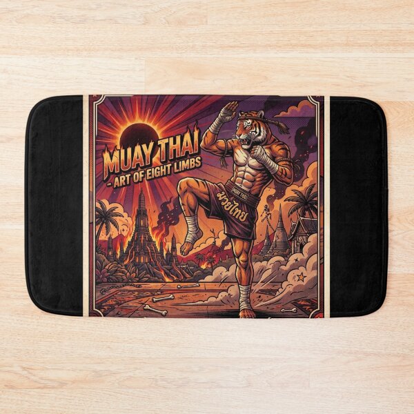 Item preview, Tiger Muay Thai – Art of Eight Limbs | Thailand Pop Art designed and sold by redsharkuk.