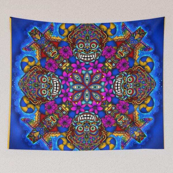Item preview, Psychedelic Mask and Totem Pole designed and sold by Ipsos Malafaya.