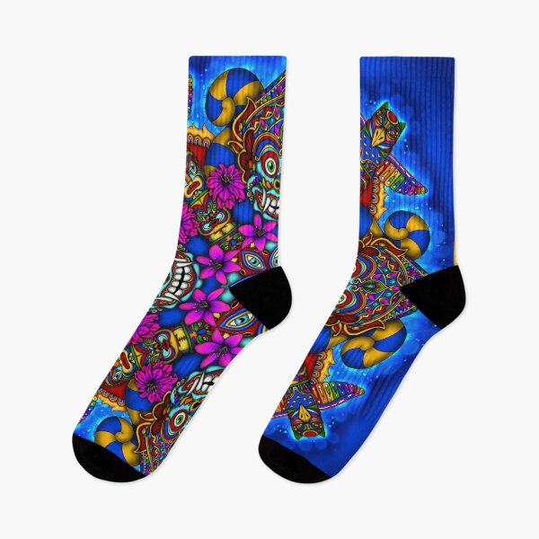 Item preview, Psychedelic Mask and Totem Pole designed and sold by Ipsos Malafaya.