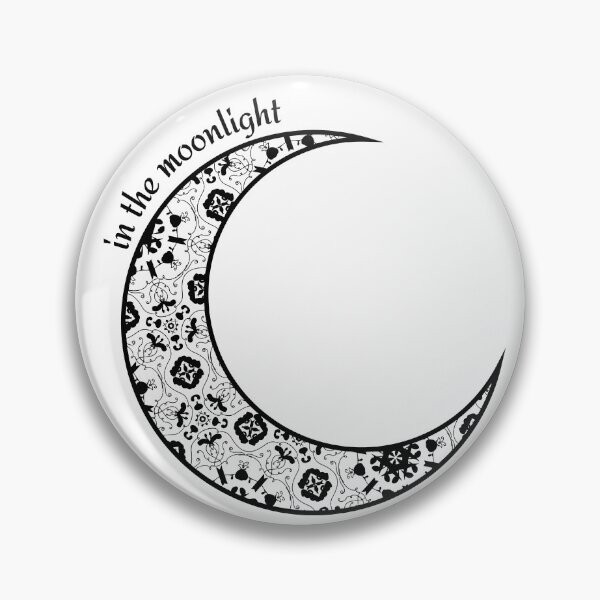 Item preview, Lace and Elegance In the moonlight lace moon aesthetic sticker designed and sold by Novannah.
