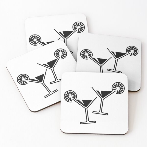 Item preview, 2 copas de cóctel / Martini / Cheers / Lemon + (Negras) designed and sold by Roderix.
