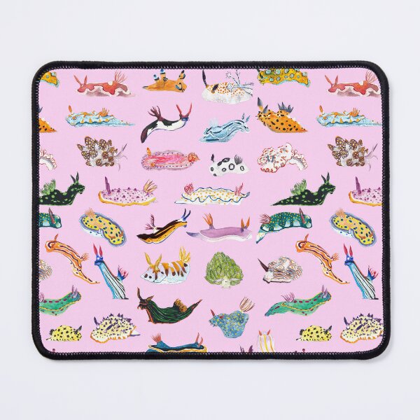 Item preview, NUDIBRANCHIA POSTER-light pink designed and sold by BEATRIZ ABAITUA.