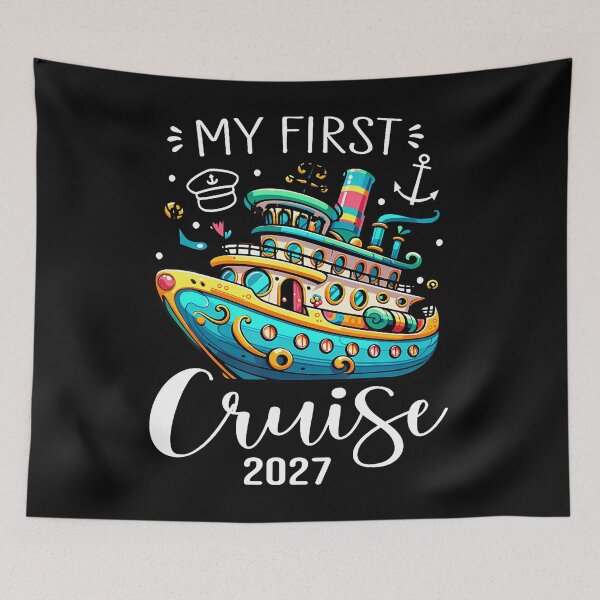 Item preview, My First Cruise 2027 Cute Family Vacation designed and sold by DawnJulie.