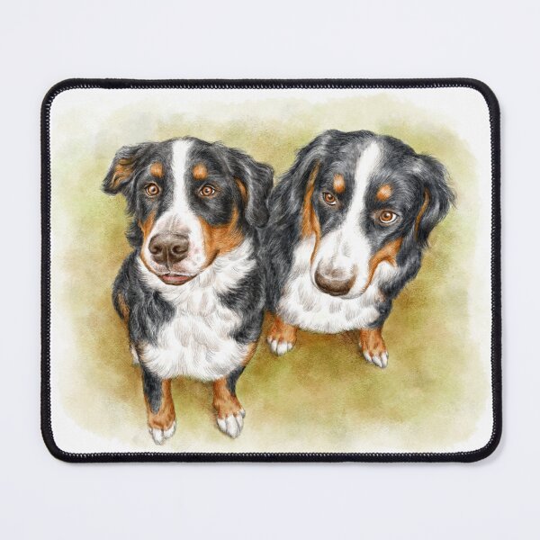 Item preview, Two Bernese Mountain Dogs designed and sold by Nalidsa Sukprasert.