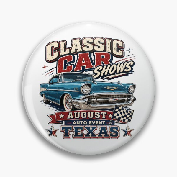 Item preview, Texas Classic Car Show Auto Event Design designed and sold by IRON WINGS /USAF.