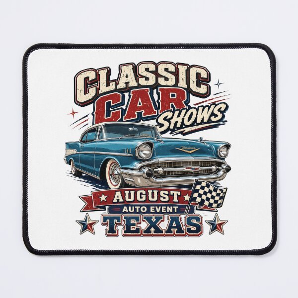 Item preview, Texas Classic Car Show Auto Event Design designed and sold by Combat Skies.