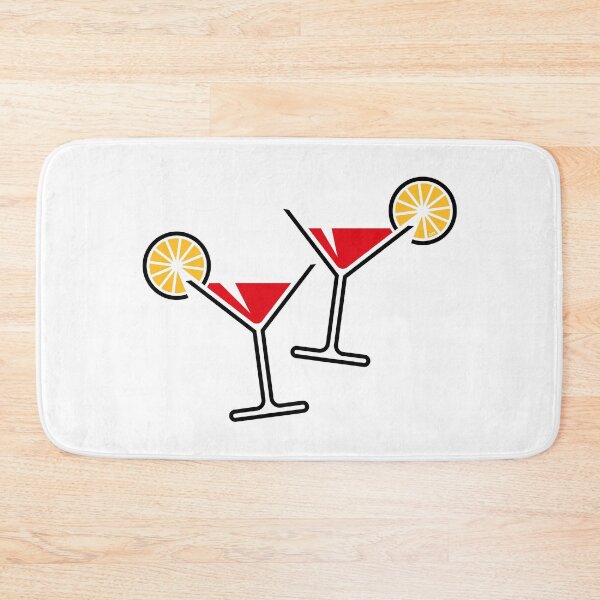 Item preview, 2 Cocktail Glasses / Martini / Cheers / Lemon + (Red / 3C) designed and sold by Roderix.