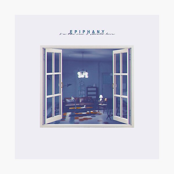 BTS EPIPHANY - OPENED WINDOW Photographic Print