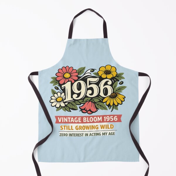 Item preview, Funny 1956 Floral 70th Birthday Shirt for Mom Grandma Gardener designed and sold by POD DYNASTY | Original Print On Demand T-Shirt Graphics.