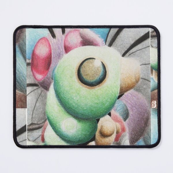 Item preview, Little Caterpillar Dreaming of Wings Traditional Art designed and sold by CuervoRonronero.