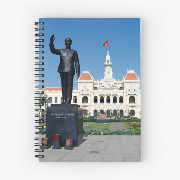 Item preview, Ho Chi Minh City Hall With Uncle Ho Statue in Ho Chi Minh City,  designed and sold by Kevin Miller Photography.