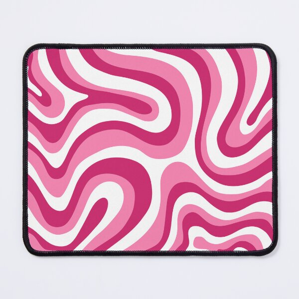 Item preview, Liquid Swirl Retro Abstract in pinks tones, Light Blush, Cream, and White designed and sold by Differenceee.