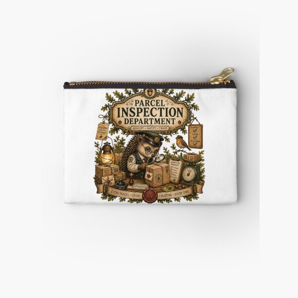 Item preview, Parcel Inspection Department Vintage Hedgehog designed and sold by Mosslume Studio.