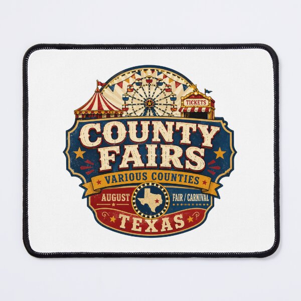 Item preview, Texas Country Fair Carnival Celebration Design designed and sold by IRON WINGS /USAF.