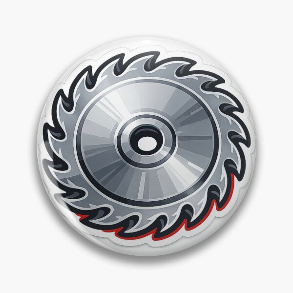 Item preview, Circular Saw Blade Flame Sticker designed and sold by Lifesaprint.