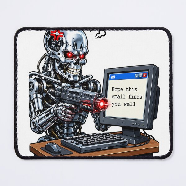 Item preview, Hope This Email Finds You Well – Inbox Termination Protocol designed and sold by RocknRollMunkey.