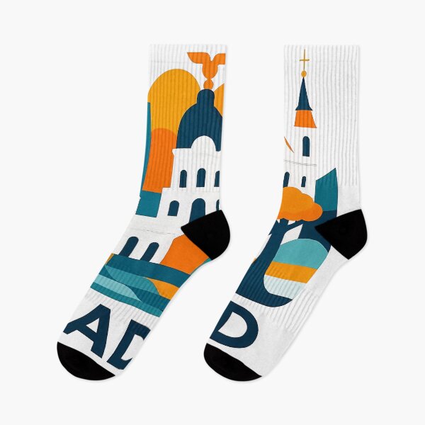 Item preview, Madrid Spain Travel Souvenir - Oso y Madroño & Metropolis Art designed and sold by OzzFrequency.