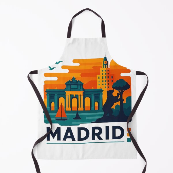 Item preview, Recuerdo de viaje de Madrid España - Oso y Madroño & Metropolis Art designed and sold by OzzFrequency.