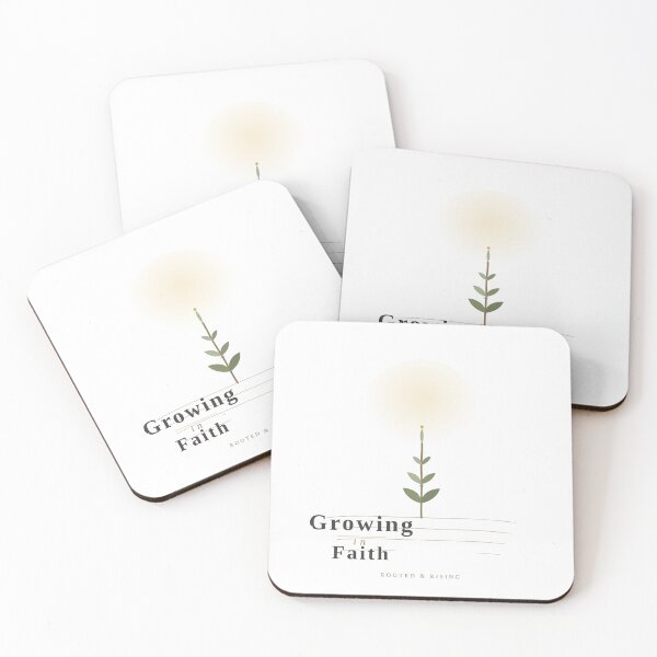 Item preview, Growing in Faith | Christian Olive Sapling Illustration | Minimalist Botanical Faith Artwork designed and sold by feliciarainbow.